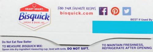 Betty Crocker Bisquick Pancake and Baking Mix, Low Fat, Cholesterol Free, Heart Smart, 40 oz - Image 15