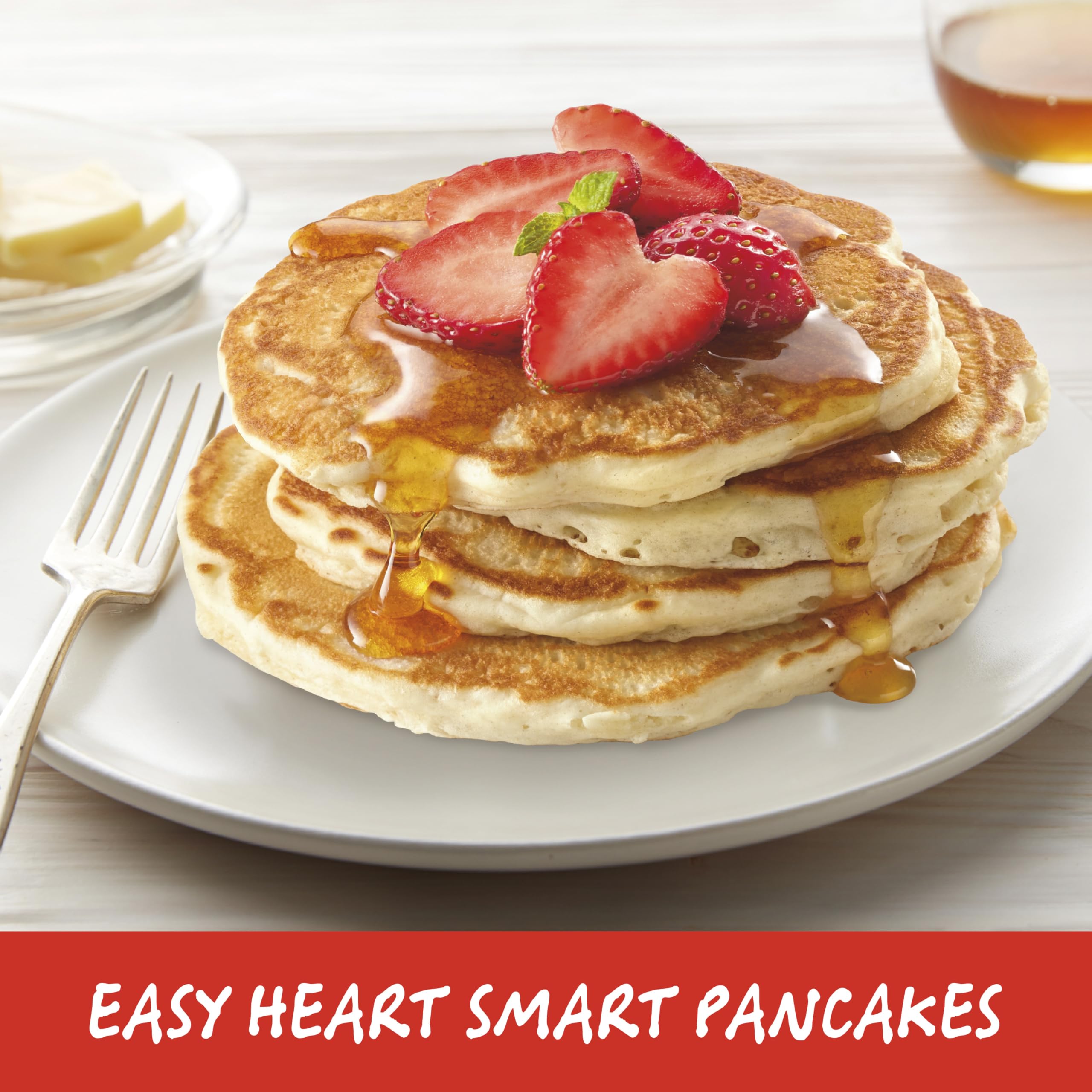 Betty Crocker Bisquick Pancake and Baking Mix, Low Fat, Cholesterol Free, Heart Smart, 40 oz - Image 6