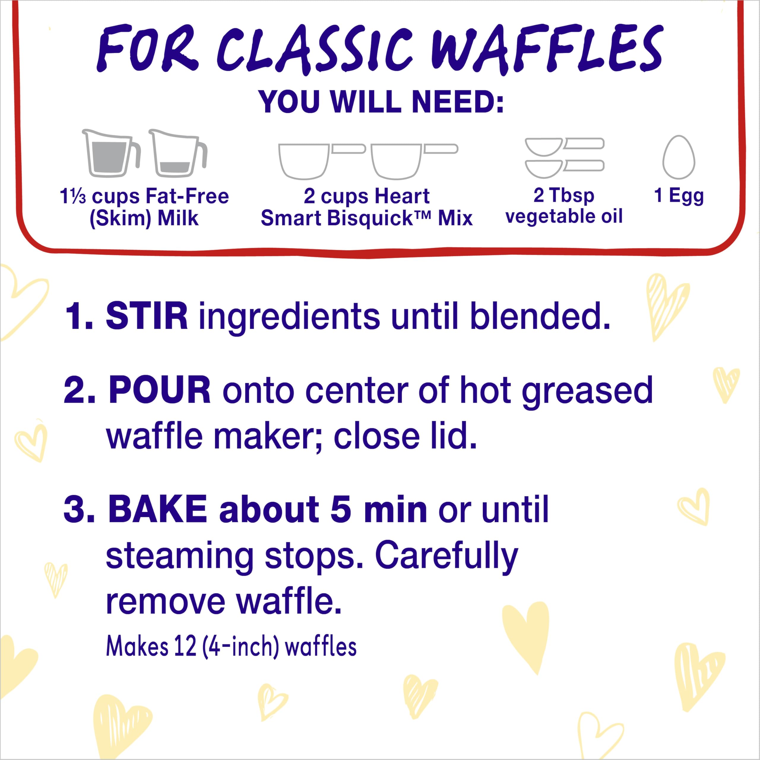 Betty Crocker Bisquick Pancake and Baking Mix, Low Fat, Cholesterol Free, Heart Smart, 40 oz - Image 9