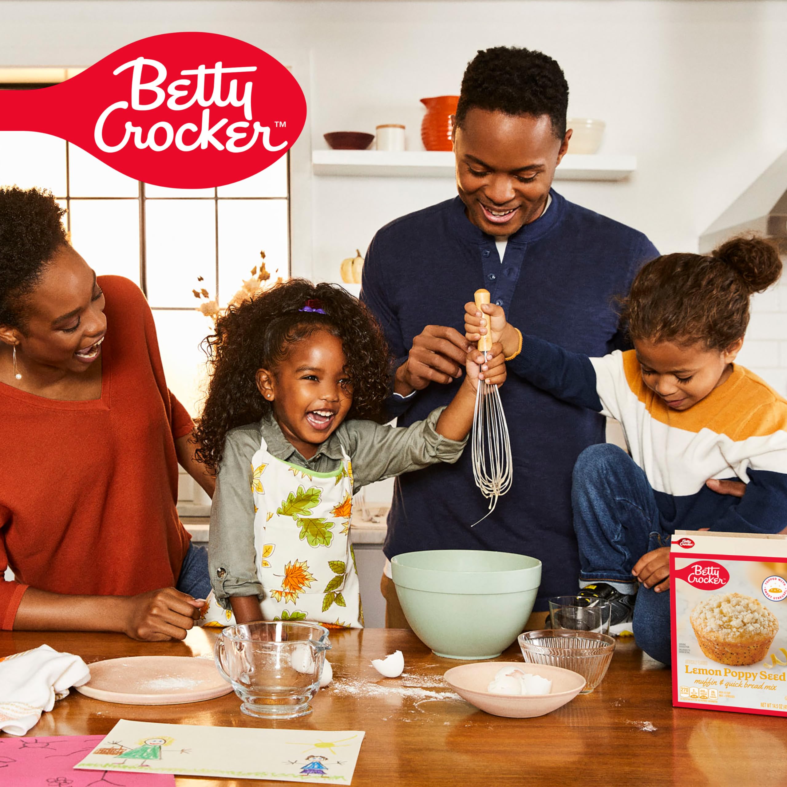 Betty Crocker Muffin and Quick Bread Mix, Lemon Poppy Seed With Streusel, 14.5 oz (Pack of 12) - Image 10