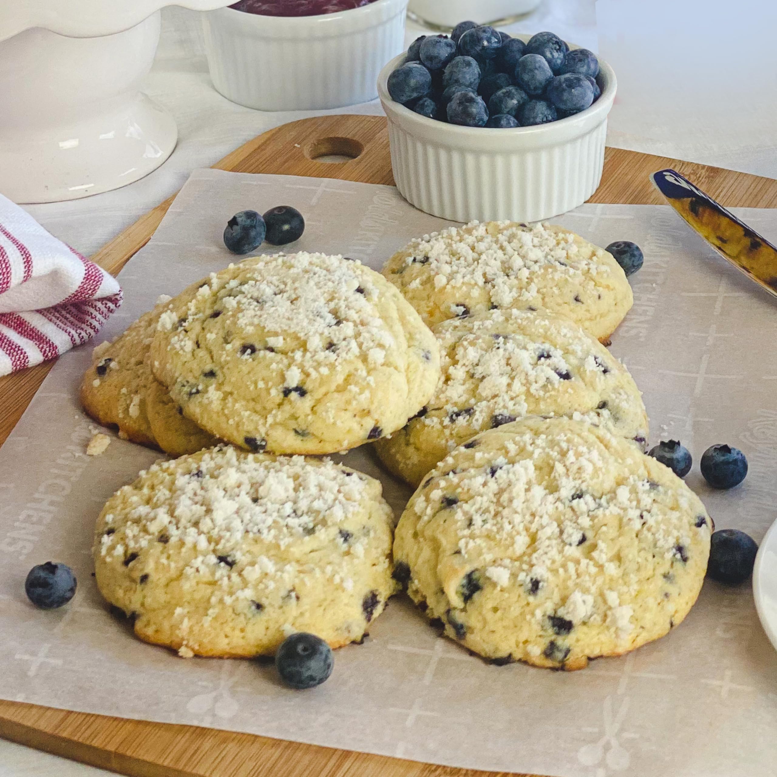 Betty Crocker Muffin Tops Mix, Blueberry, With Topping, 11.9 oz - Image 3