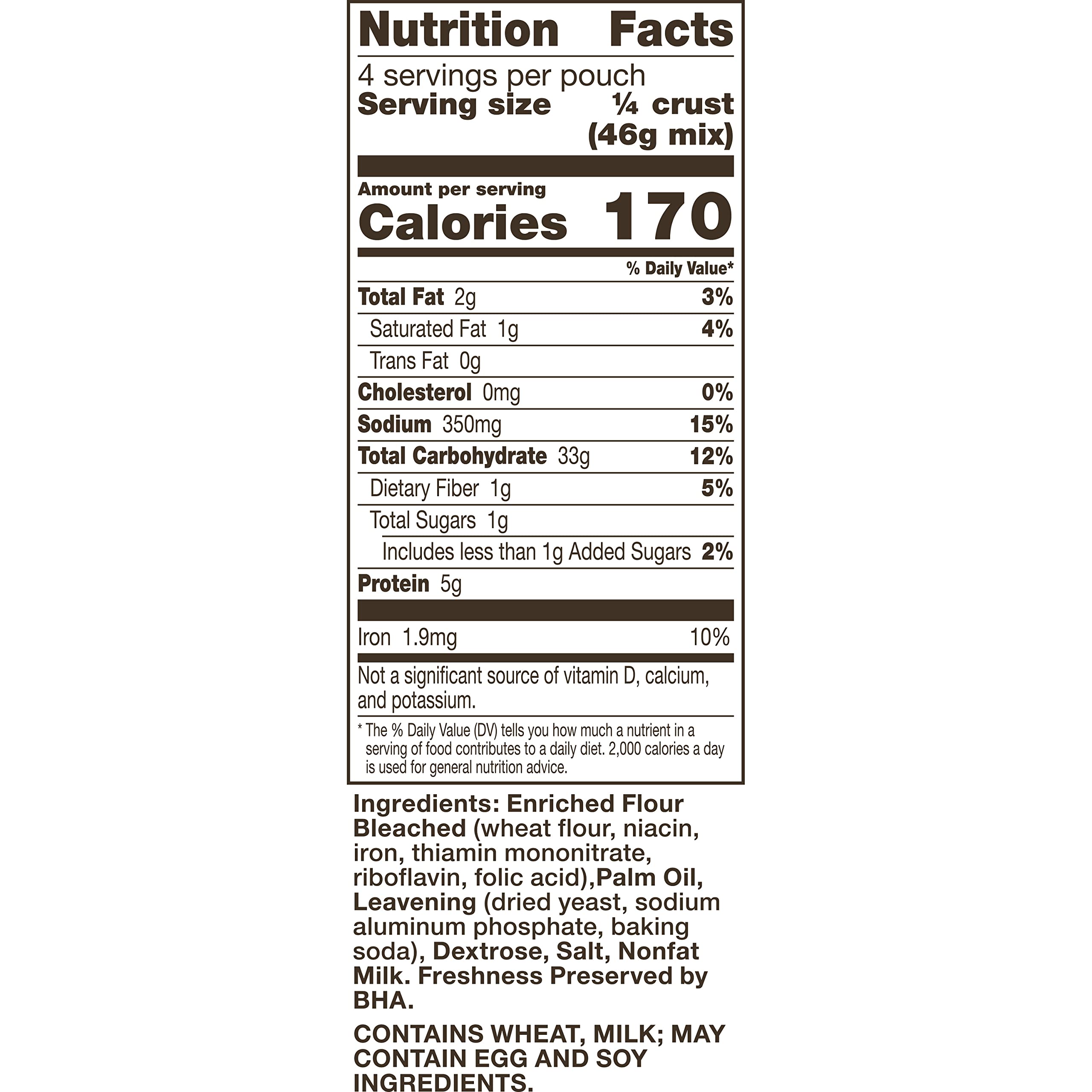 Betty Crocker Pizza Crust Mix, Makes One 12-inch Crust, 6.5 oz. - Image 8