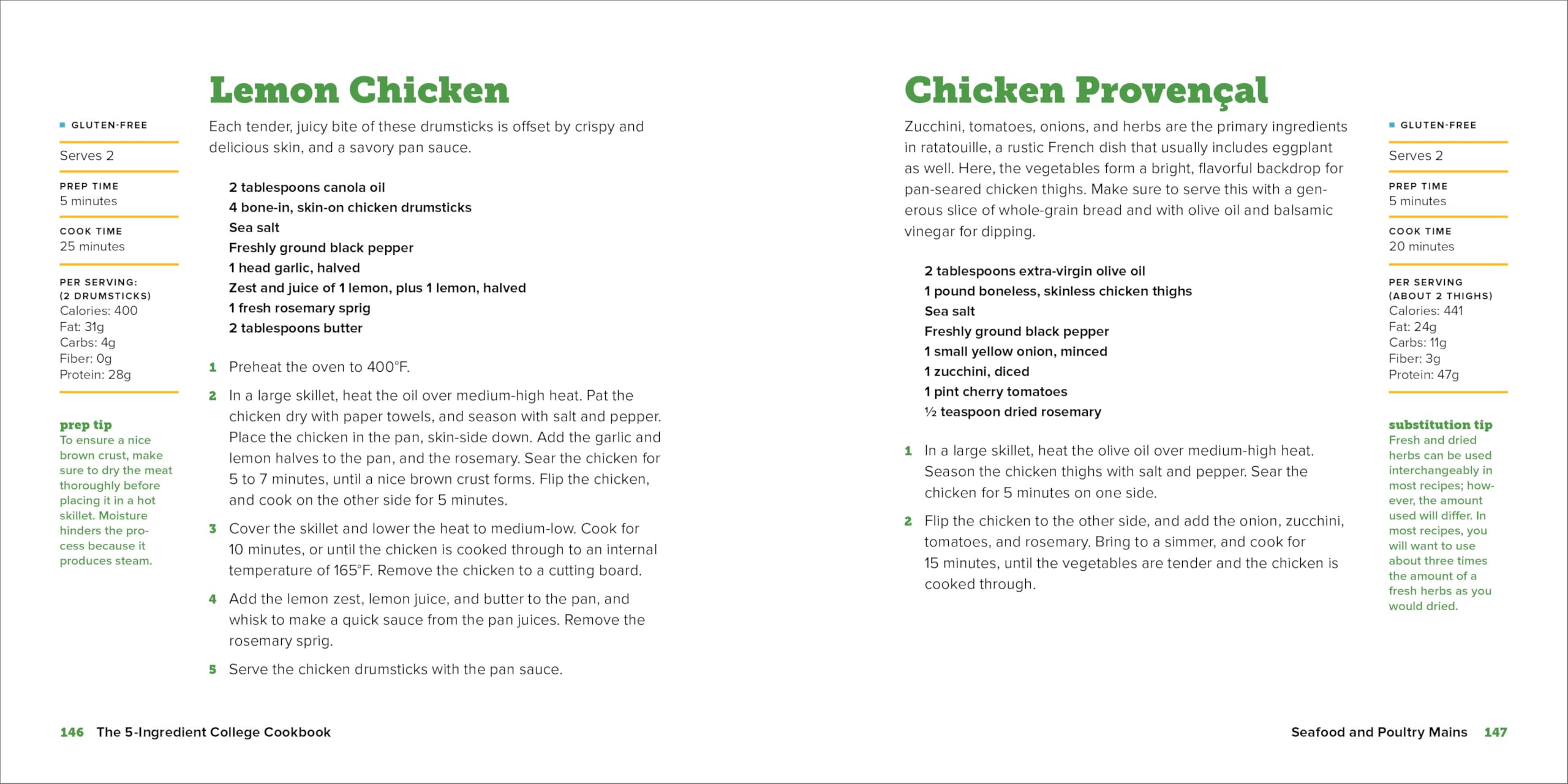 The 5-Ingredient College Cookbook: Recipes to Survive the Next Four Years - Image 5